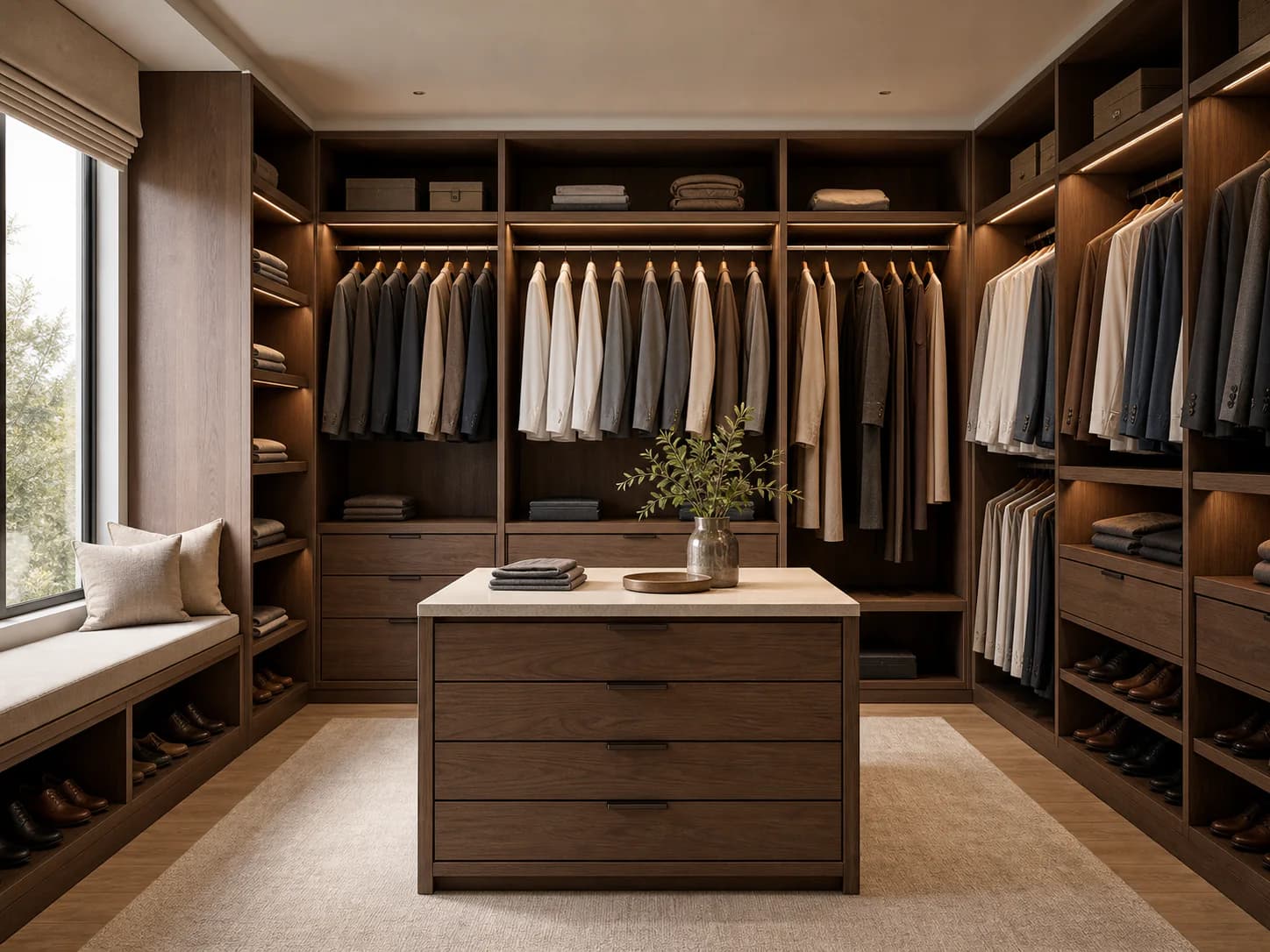 Imagem demonstrativa gerada para o conceito Closet Essenza